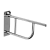 Нержавеющий откидной поручень 830мм SLZM 01D арт: 49011 Sanela Чехия (фото, схема)