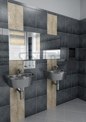 Нержавеющая раковина SLUN 01 арт: 93010 Sanela Чехия (фото, схема)