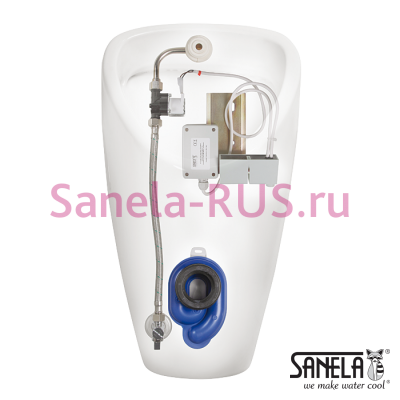 SLP 19AZ Комплект для оборудования писсуара GOLEM автоматическим смывом 230В Sanela Чехия (фото, схема) SLP 19AZ Комплект для оборудования писсуара GOLEM автоматическим смывом 230В Sanela Чехия (фото, схема)
