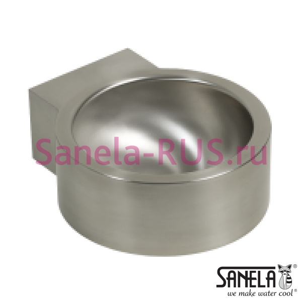 Нержавеющая круглая раковина SLUN 17