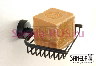 Нержавеющая мыльница SLZD 18N арт: 62181 Sanela Чехия (фото, схема)