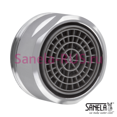 Экономичный аэратор 1,9 л/мин SLA 55B арт: 06551 Sanela Чехия (фото, схема)