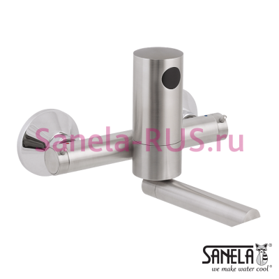 Настенный бесконтактный кран SLU 12BR арт: 23126 Sanela Чехия (фото, схема)