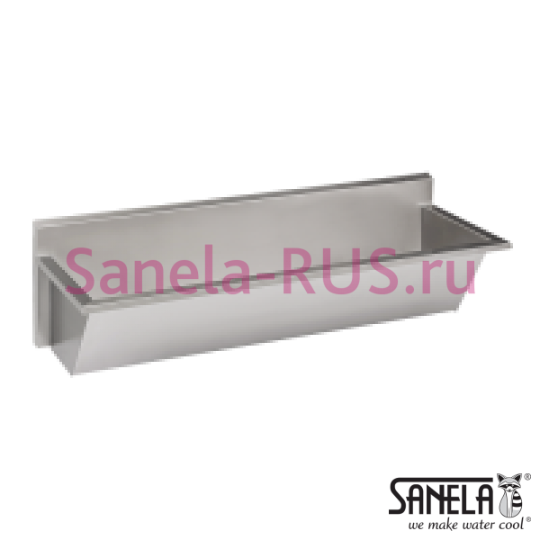 Нержавеющая раковина желоб медицинский 1500мм SLUN 55L