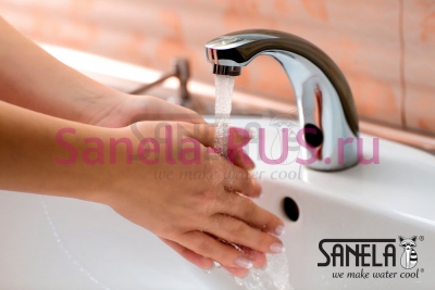 Сенсорный кран SLU 01NHB арт: 33012 Sanela Чехия (фото, схема)